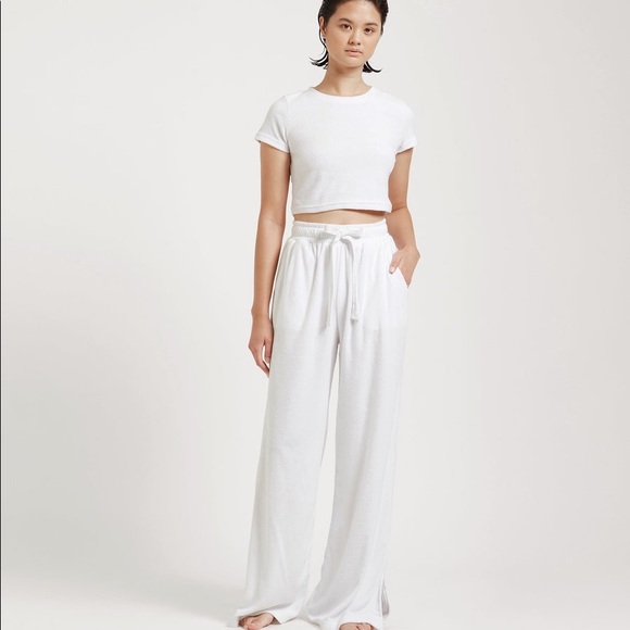 Myra Swim Sawar Pant in Vanilla - Picture 1 of 6